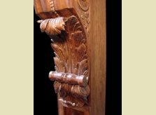 Bespoke Hand Carved Mantel Detail